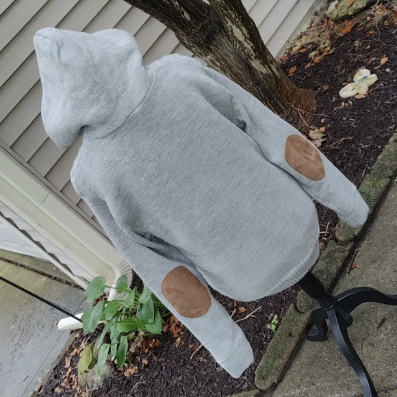 American Stitch cable knit sweater hoodie - Picture 4 of 10